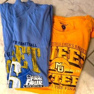 Marquette University NCAA Tournament Kids XL Basketball Shirt Lot